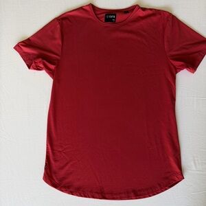 Cuts Clothing - Pyca Pro -L Men's Red Short Sleeve Crew T-Shirt